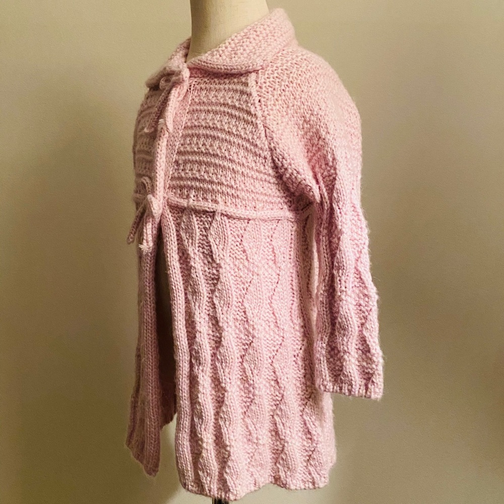 Lili Gaufrette girls knit sweater
